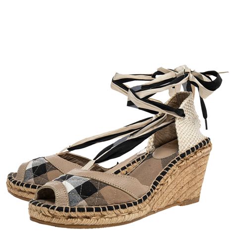 burberry espadrilles|burberry espadrille wedges.